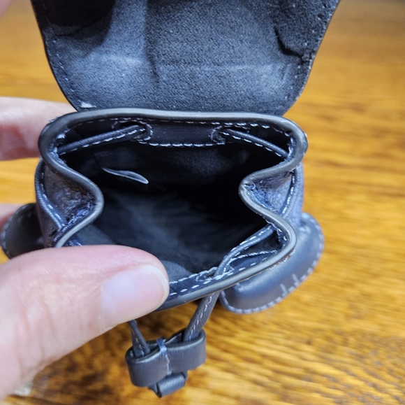 Coach Mini Warner Backpack Bag Charm In Signature Canvas - Picture 6 of 8